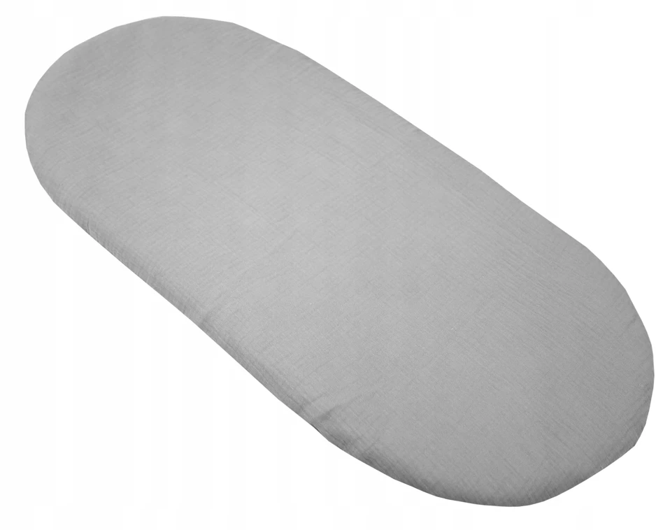 Babylux 3 vnt. muslinio paklodės su guma vežimėliui 40x80 cm