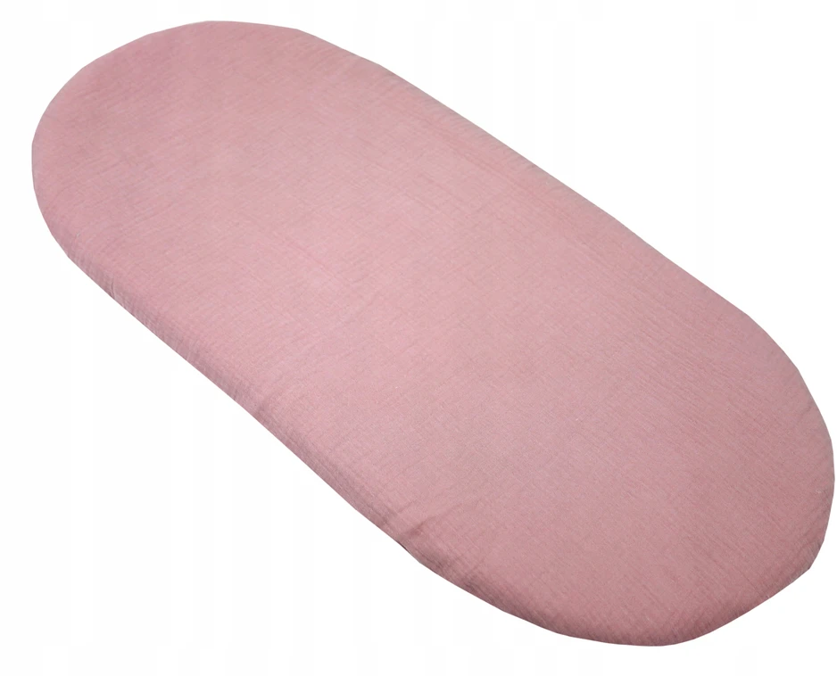Babylux 3 vnt. muslinio paklodės su guma vežimėliui 40x80 cm