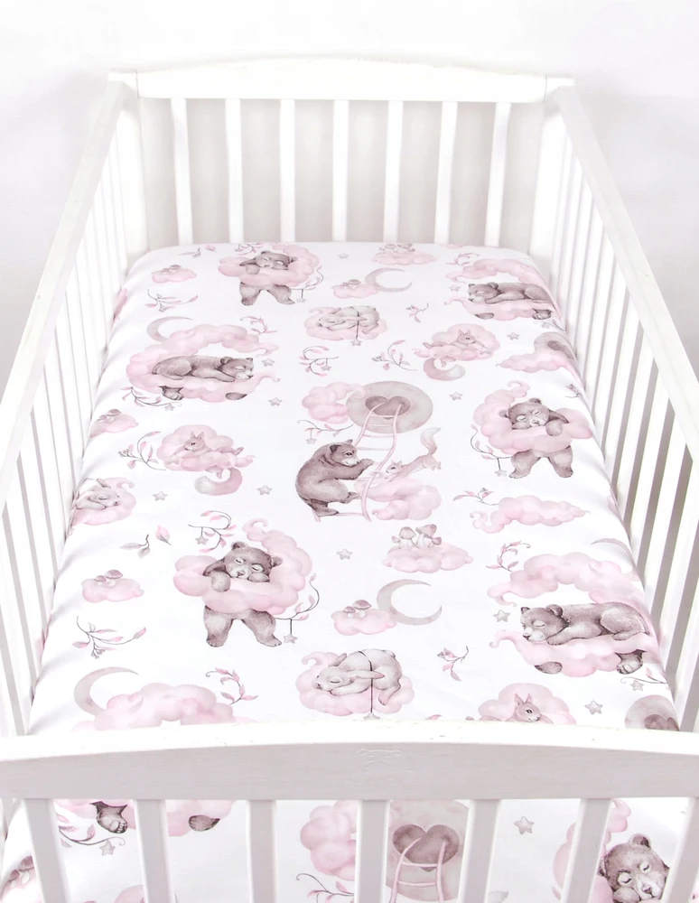 „BabyLux“ paklodė lovai, MEDVILNĖ 100%, 70x140 128