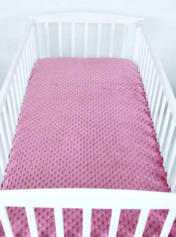 BabyLux paklodė LOVAMS MINKY MINKI 90x180 RETRO Rožinis
