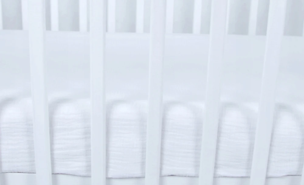 „BabyLux“ paklodė PAPILDOMOMS LOVAMS MUSLIN MUSLIN 50x90 BALTA