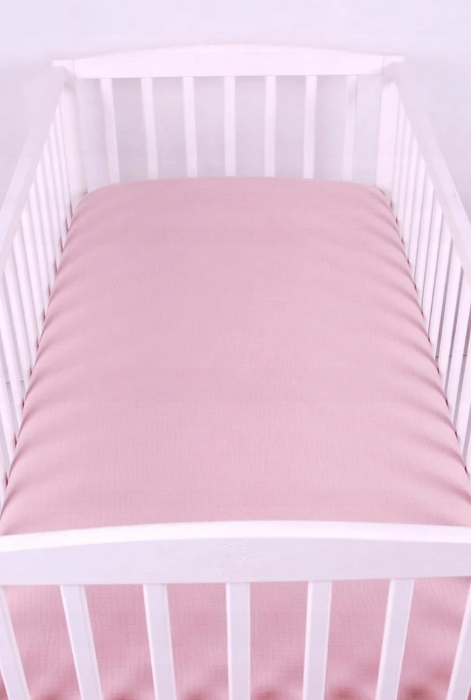 BabyLux paklodė PAPILDOMOMS LOVOMS MUSLINAS 50x90 SENAS ROSA