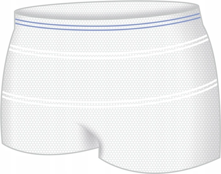 BABYMAM DAUGkartinio naudojimo KELNĖS PO GIMdymo L/XL 2 vnt, tinklelio