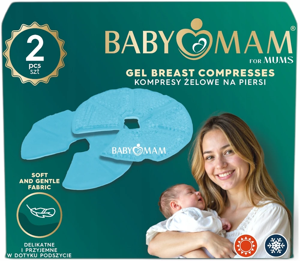 BABYMAM GELINIAI KOMPRESAI KRŪTIMS APGAUKIA ŠILUMO IR ŠALČIO APSAUGOS 2 vnt.
