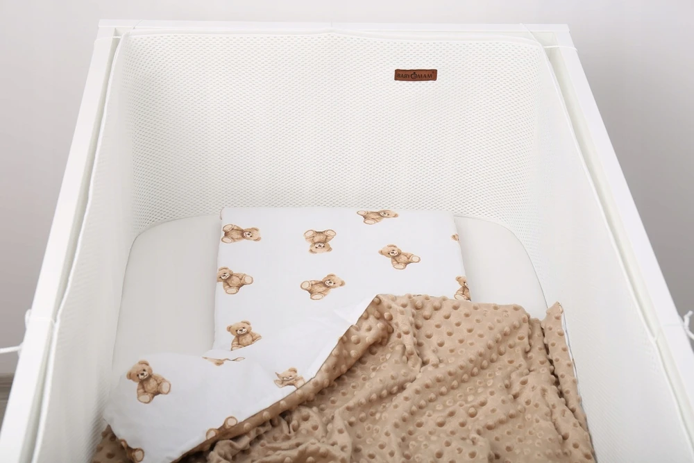 Babymam Kvėpuojanti 3D AIR LOVA APSAUGA 180cm ANT KILDŲ
