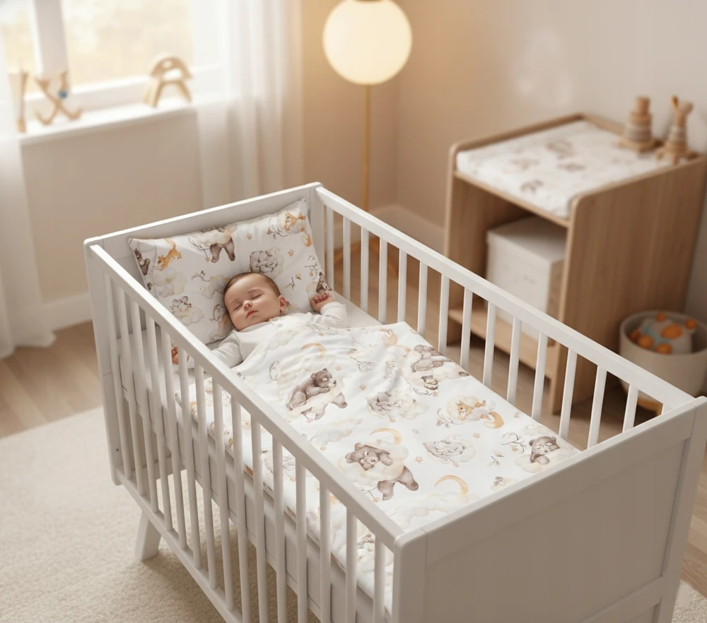 Babymam vaikiškas patalynės komplektas, 135x100, 2 dalių