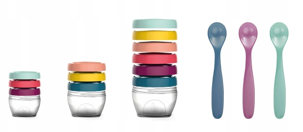 Babymoov - Babybols kelių indų rinkinys - 3 x 120 ml, 3 x 180 ml, 6 x 250 ml