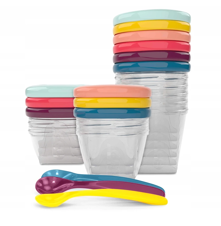 Babymoov - Babybols kelių indų rinkinys - 3 x 120 ml, 3 x 180 ml, 6 x 250 ml