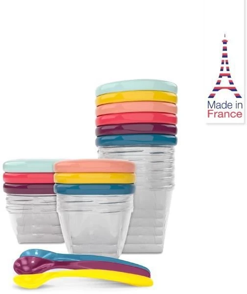 Babymoov - Babybols kelių indų rinkinys - 3 x 120 ml, 3 x 180 ml, 6 x 250 ml