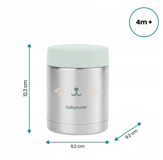 Babymoov - EAT'S ISY nerūdijančio plieno indelis - 350 ml