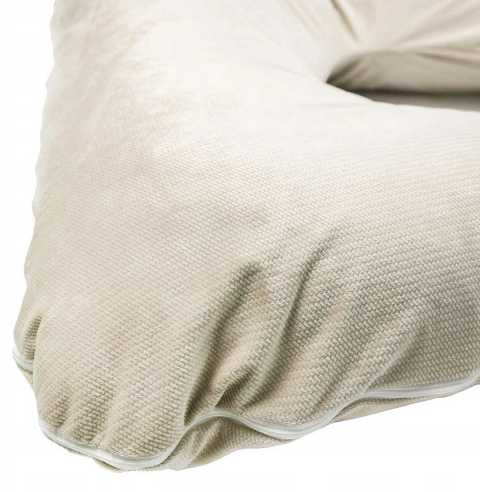 Babyuniverse Rogal nėštumo pagalvė U tipo 140x70 Velvet Sleeping Premium Ortopedinė XL