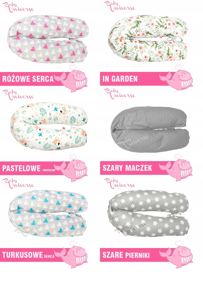 Babyuniverse ROGAL pagalvė MOTERIMS Nėščioms ir žindančioms, nėštumo pagalvė, kokonas