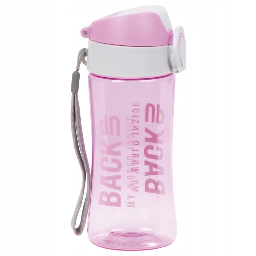 Gertuvė Back Up Bidonas "backup" Tritan 400ml, Rožinis