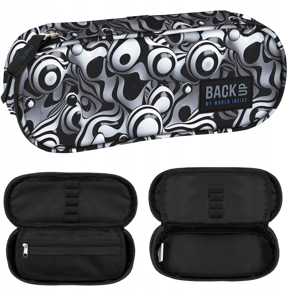Back Up Dėklas mokyklai Backup 3d lava, su organizatoriumi