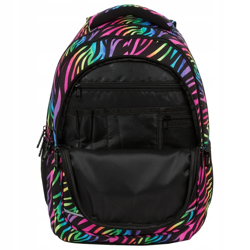 Back Up Kuprinė Backup 26l Spalvota Zebra - Mokyklinė, Jaunimo
