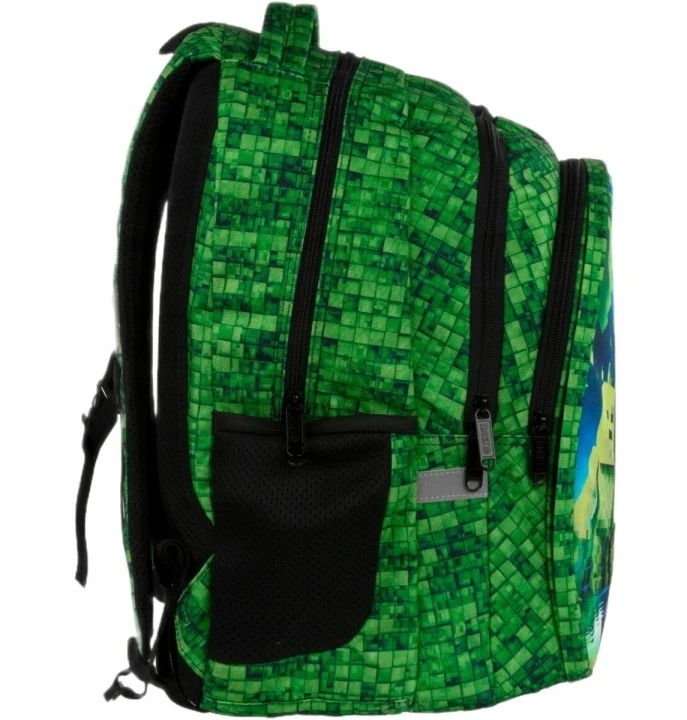 Back Up Kuprinė SZKOLNY GAMINGOWY MINECRAFT 3W1 DLA GRACZA CHLOPCA GAMERA DO SZKOLY