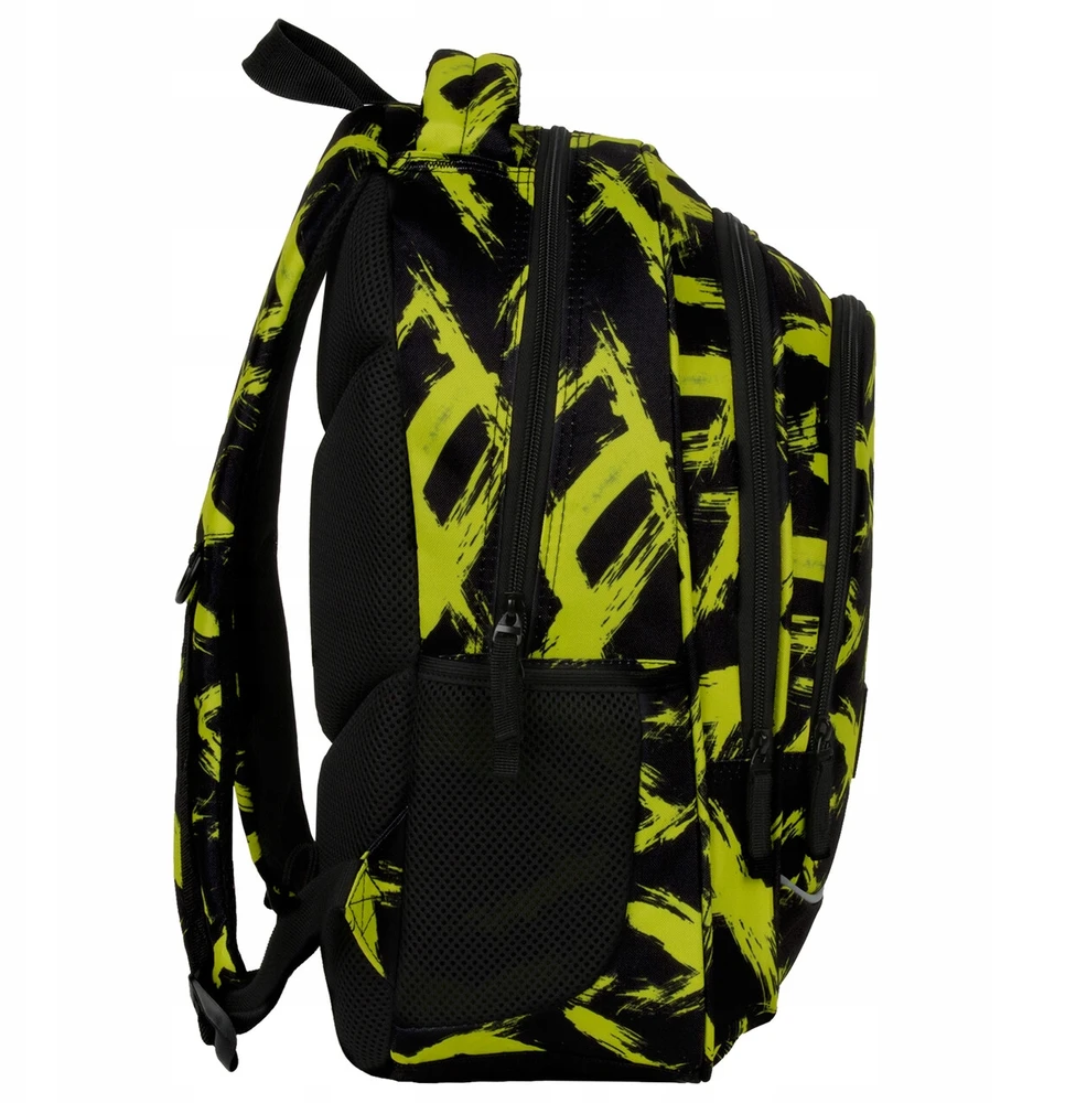 Back Up Mokyklinė kuprinė Backup 26l, neoninė geltona