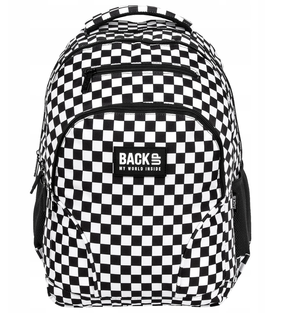 Derform Back Up Mokyklinė kuprinė Backup 30l, jaunimui, languota