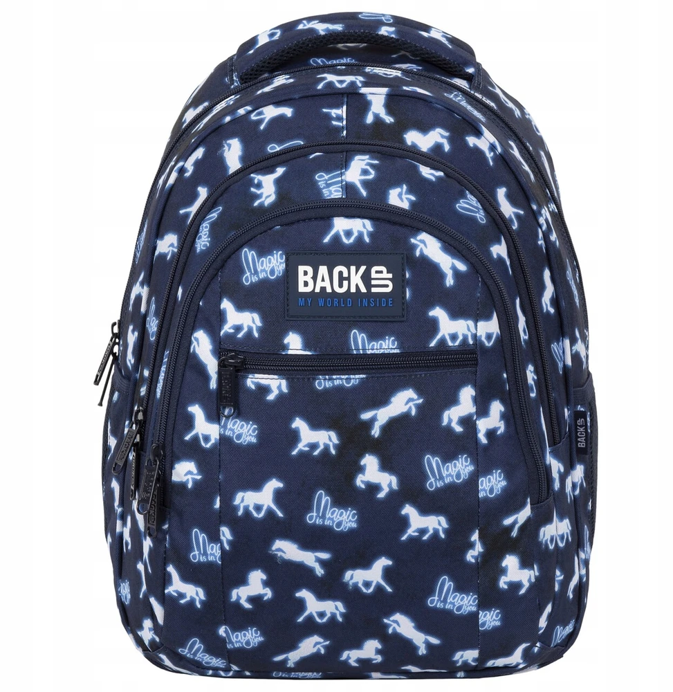 Back Up Mokyklinė kuprinė BackUP Horse, 26 l