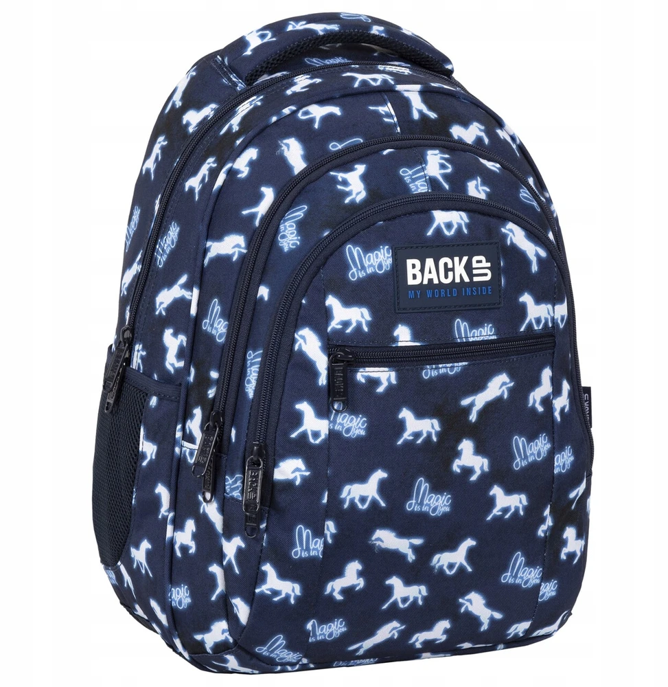 Back Up Mokyklinė kuprinė BackUP Horse, 26 l