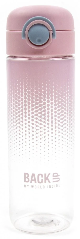 Gertuvė Derform Back Up Mokykliniai vandens buteliai gėrimai 600 ml Rožinis Handy BackUP