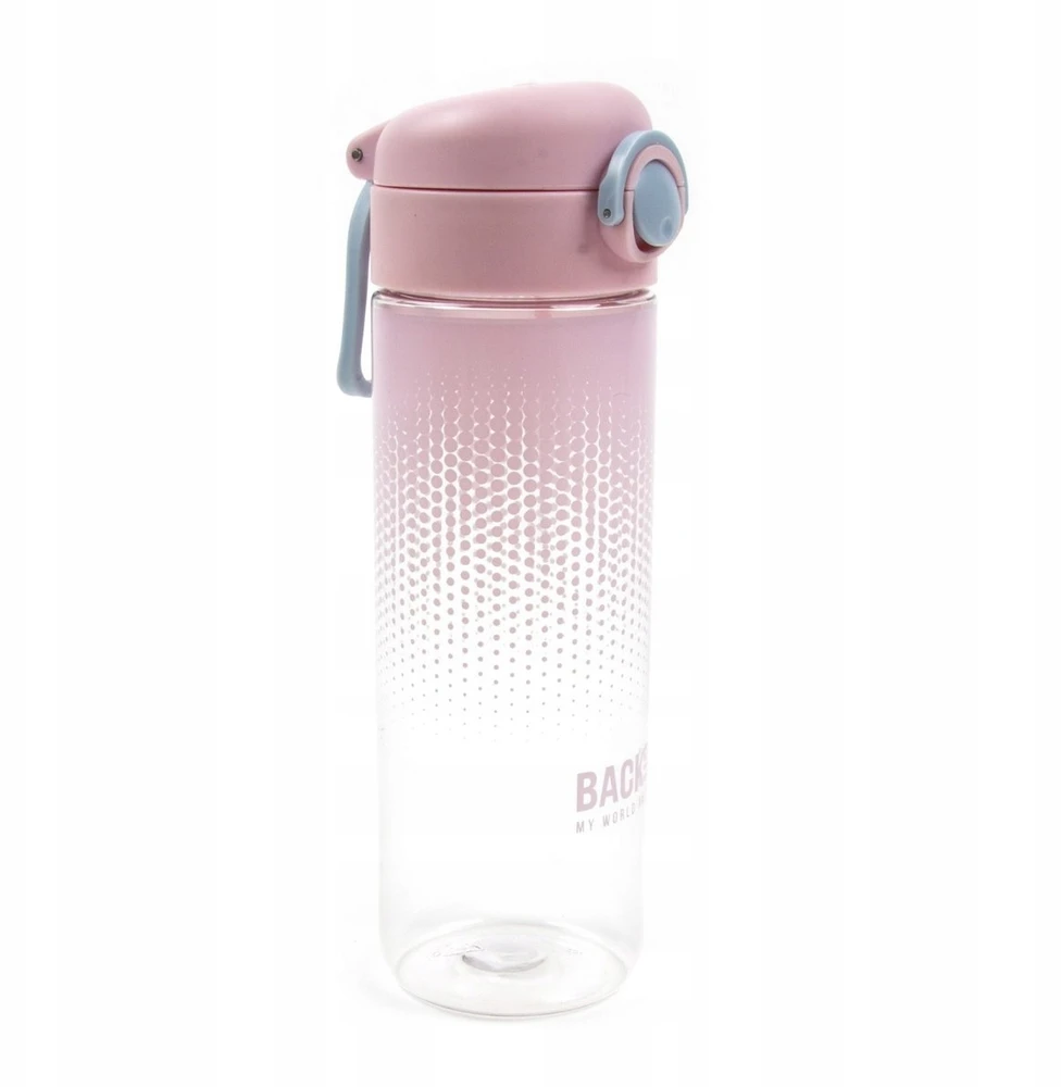 Gertuvė Derform Back Up Mokykliniai vandens buteliai gėrimai 600 ml Rožinis Handy BackUP