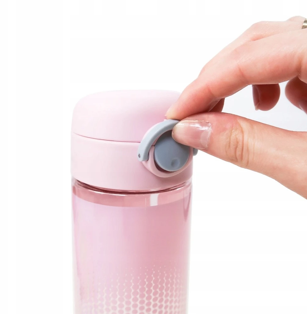 Gertuvė Derform Back Up Mokykliniai vandens buteliai gėrimai 600 ml Rožinis Handy BackUP