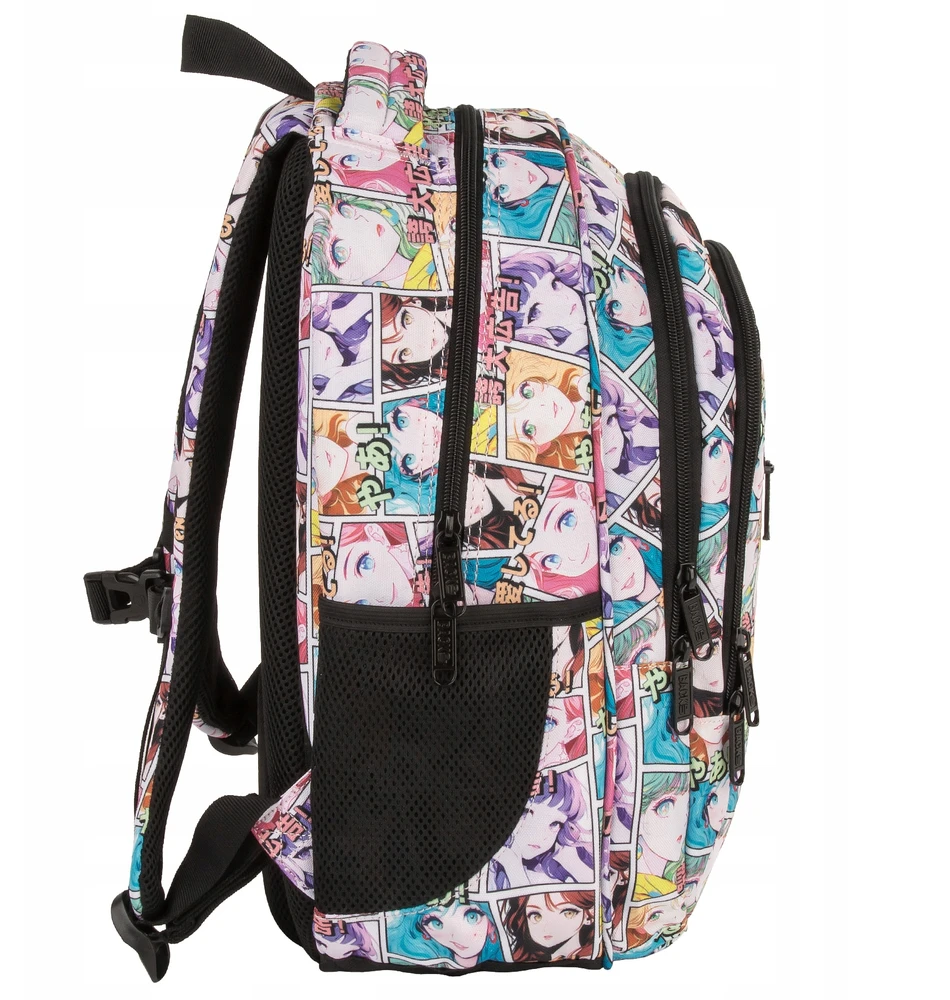 Derform Back Up Mokyklinis kuprinė su anime motyvais, 26l, 3 skyriai, nešiojamam kompiuteriui