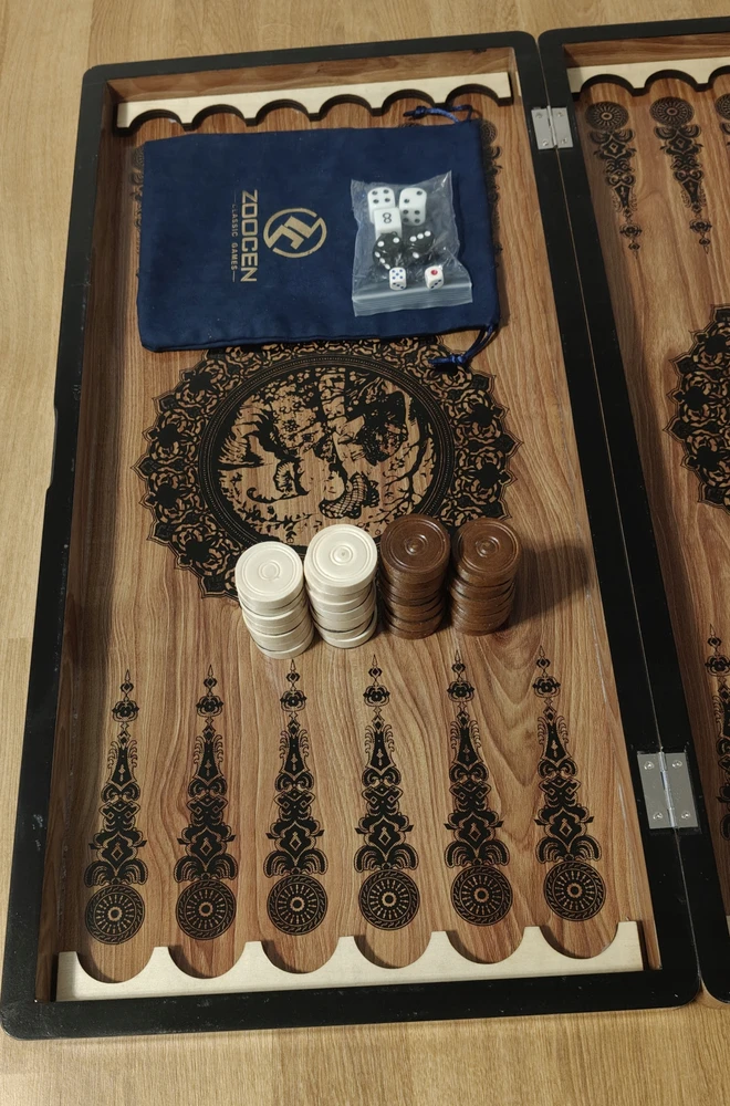 Backgammon, Backgammon, Nards, BIG set 60 cm