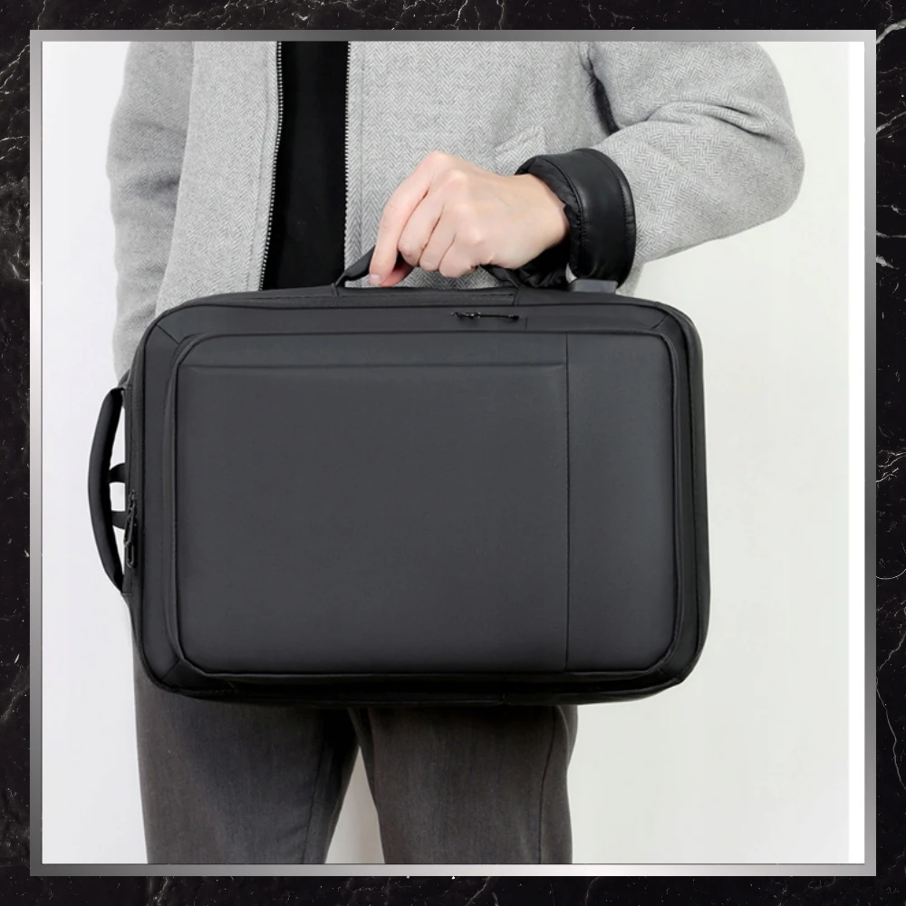 Kelioninis Bad&Bags Juodas Kelioninė kuprinė, skirta lėktuvo rankiniam bagažui USB CABIN Business