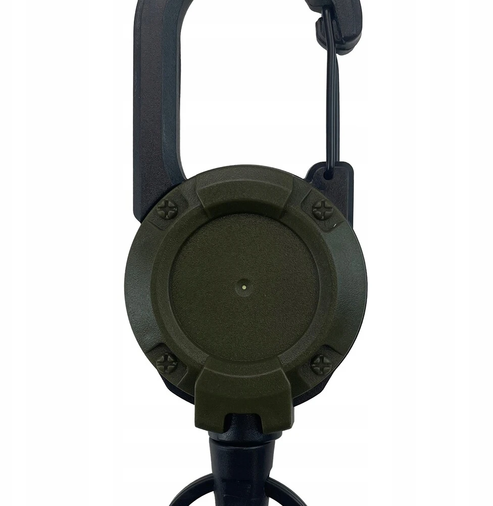 Badger Outdoor Įtraukiama virvė ištraukiama virvė Badger Lauko karabininis raktų pakabukas BO-RTR-5
