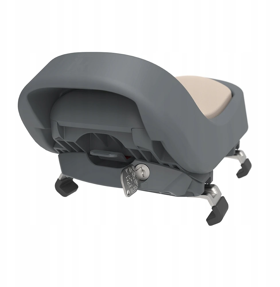 URBAN IKI Junior boot seat Juodas/Juodas SET key lock