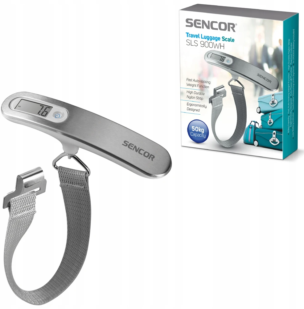 Bagia Elektroninės svarstyklės bagažui "Sencor"