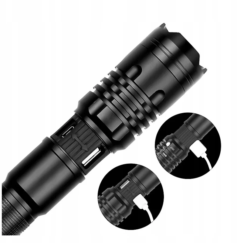 Bailong Žibintuvėlis CREE XHP160 LED