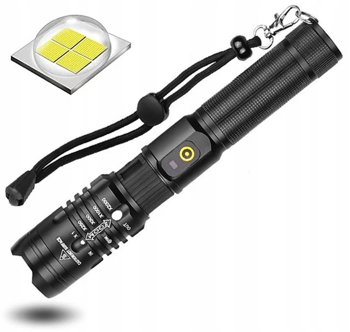 Bailong Žibintuvėlis CREE XHP160 LED