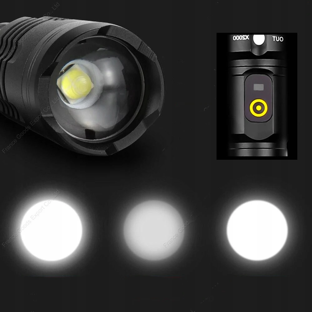 Bailong Žibintuvėlis CREE XHP160 LED