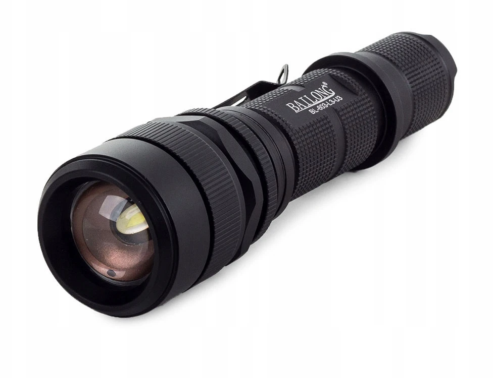 Žibintuvėlis Bailong 603 LED su CREE XM-L T6 dioda ir USB krovimu