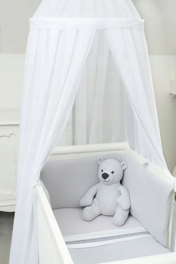 Bajkowe Wnętrza BABYS'S ONLY ochraniacz do łożwczka BŁĘKITNY