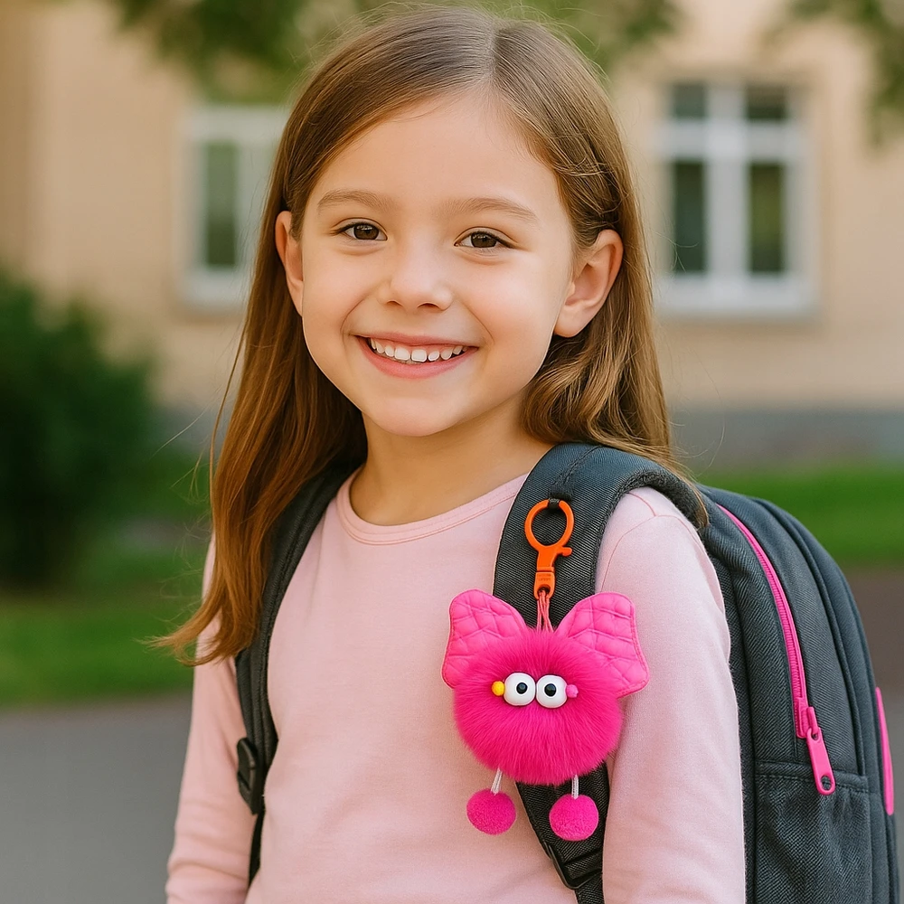Bajkowy Kuferek KEY RING KEY RING KEY RINGS PUUKINIS KURIŠINĖS RAKTŲ ŽIEDAS