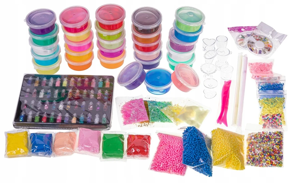 Bajkowy Kuferek SLIME GAMYBOS RINKINYS FACTORY LABORATORY XXL SLIME BOX GLUT JUMBO