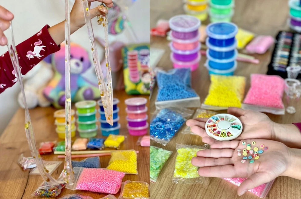 Bajkowy Kuferek SLIME GAMYBOS RINKINYS FACTORY LABORATORY XXL SLIME BOX GLUT JUMBO