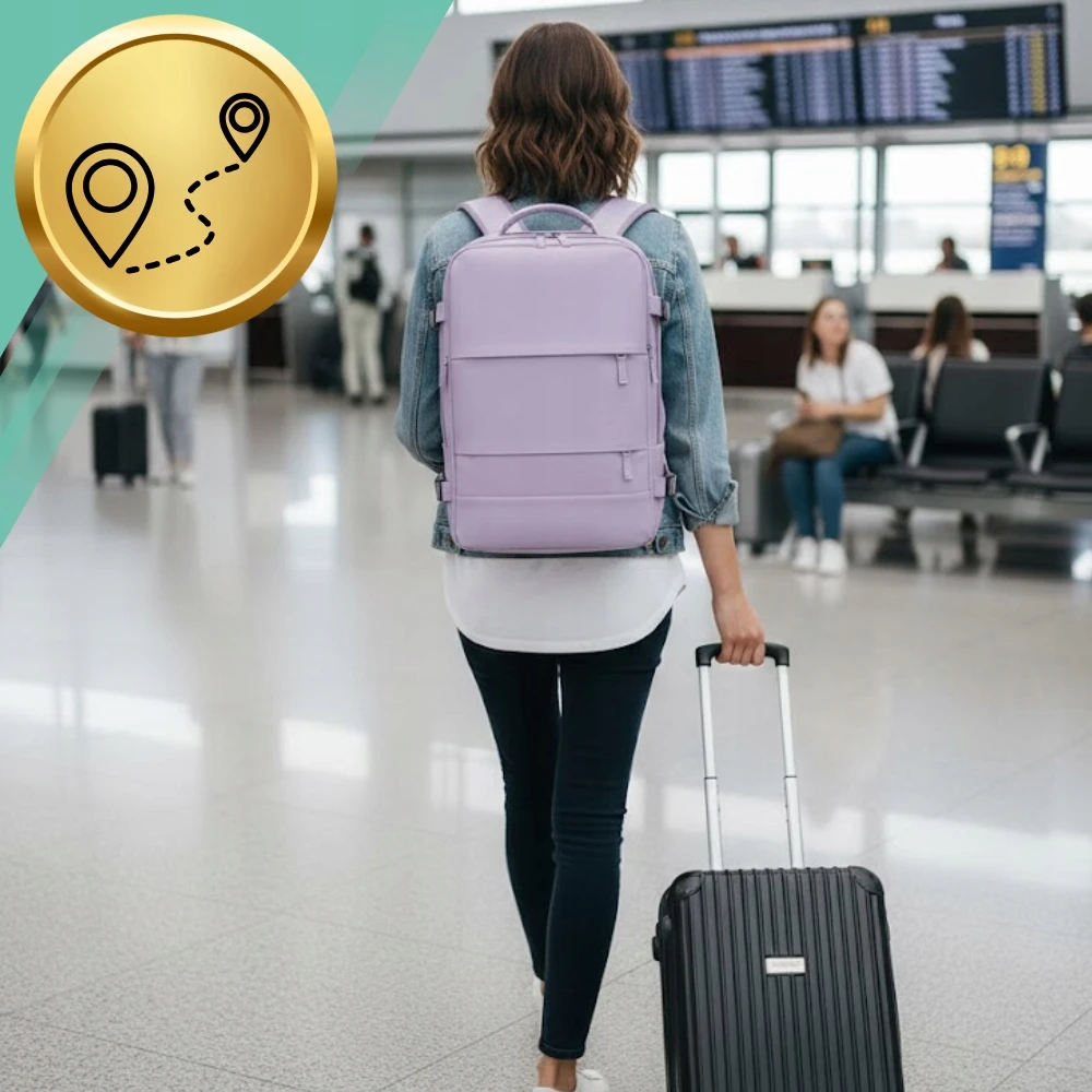 Bakalu Turistinė kuprinė 40x30x20 cm Ryanair WIZZAIR Skrydžio bagažas