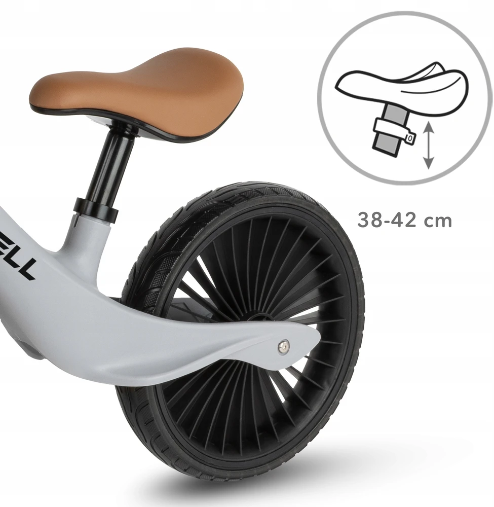 BALANCE DVIRAČIO KIDWELL NIX RATAI 12" ŠVIESUS, REGULIUOJAMAS, PILKAS RUDAS