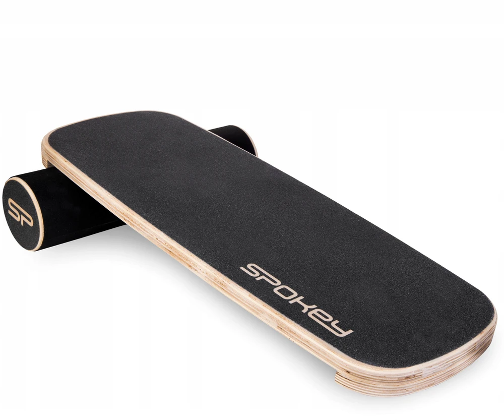 Balansinė lenta Spokey TRICKBOARD, juoda/ruda