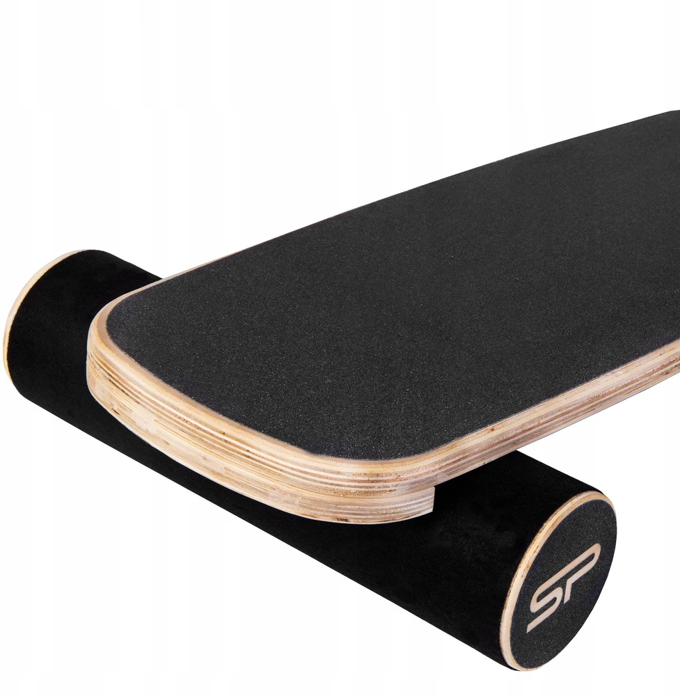 Balansinė lenta Spokey TRICKBOARD, juoda/ruda