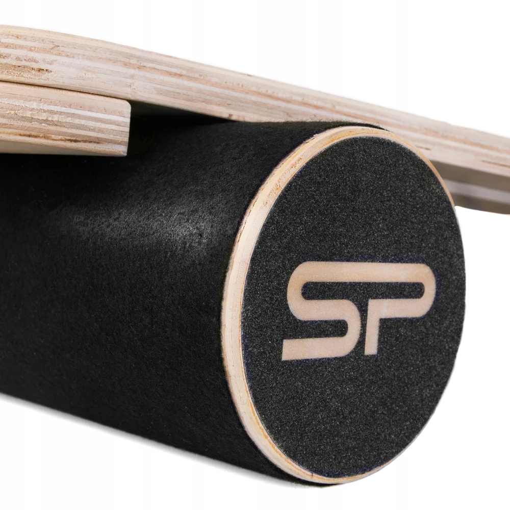 Balansinė lenta Spokey TRICKBOARD, juoda/ruda