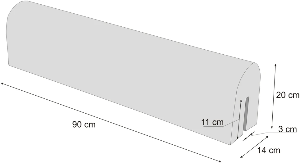 Baldų apsauga Hobbygarden Beverly Žalias 100 cm Praktiška