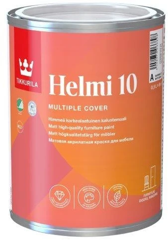 Baldų dažai TIKKURILA HELMI 10, matiniai, 0,9 l