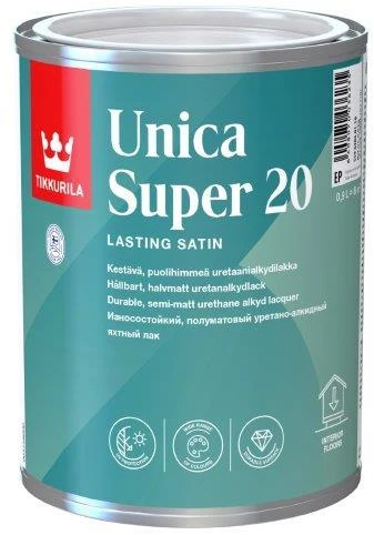 Baldų lakas TIKKURILA KIVA 10, EP bazė, 0,9 l