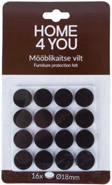 Home4You Baldus apsaugantys veltinio padukai, 16 vnt.